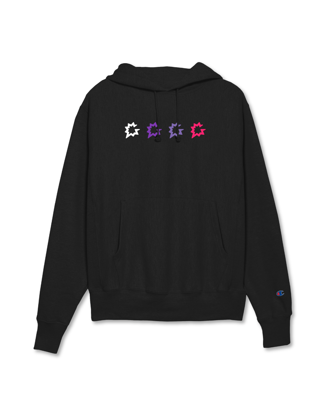 Unisex Burst Logo Hoodie