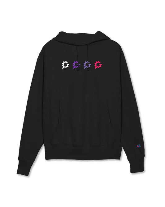 Unisex Burst Logo Hoodie