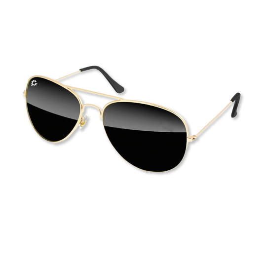Gong Aviators - Sunglasses + Microfiber Pouch